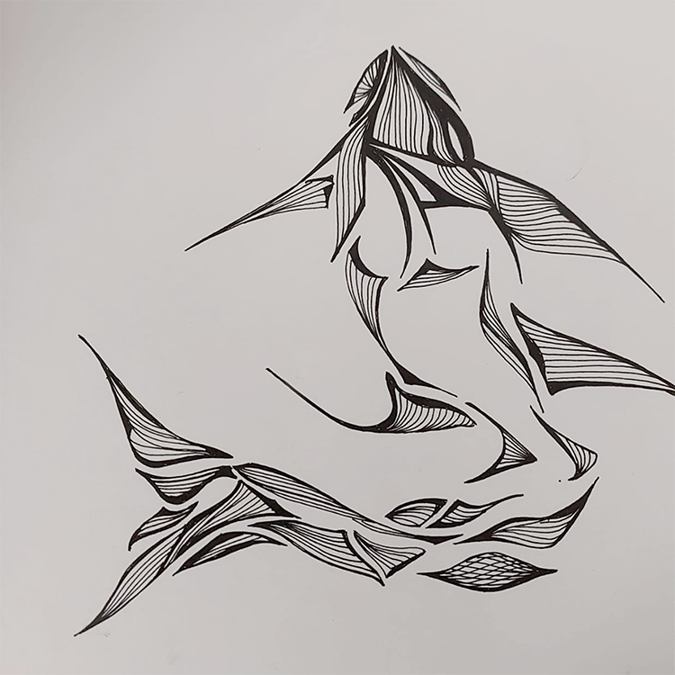 Desenho Original a Lápis 4